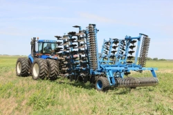 Semi-trailed disc harrow DANA BDP - 8*4MT and its modifications: BDP-8*4MT RZZ.25.00.000; BDP-8*4MT RZZ.25.00.000-01; BDP-8*4MTM