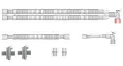 Respiratory devices for joint use with anaesthetic and resuscitation equipment, version: a
