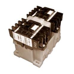 Electromagnetic starter with control from a network of direct and alternating current REV 2405 U3