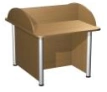 Reading box 2-seater, double-sided, unlit