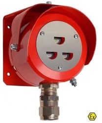 Addressable analogue fire flame detector TULPAN 64/3 Ex-R3, IP 330-64/40-1