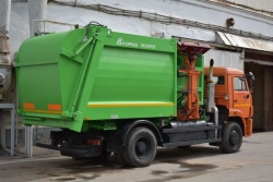 Garbage truck MB18-K55-00 based on chassis KAMAZ 53605-A5