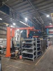 General industrial version column mounted jib crane, model KKR W-Q-L/H