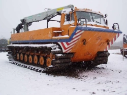 Tracked snowmobiler TTM 6901GM