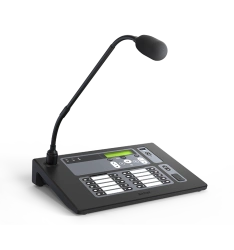 Sonar SRM SPM-A microphone consoles of automatic voice alarm and evacuation control system Sonar SRM SPM-A