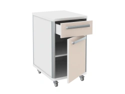 Storage cabinet for laboratory instruments and consumables TP 1-2 from the set of furniture for clinical diagnostic laboratories