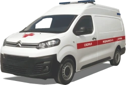 Class B ambulance, category M1, type 3103, modification 31033B