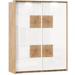 Fiji LD.659100.000 Double-leaf wardrobe (Oak Gold/White )