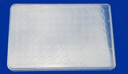 Disposable tablet for laboratory research according to TU 32.50.50-017-54287340-2021: Lid to tablet PL-2-96-0,3-PS