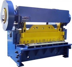 Crank sheet shears with inclined blade for sheet 20x2000 mm, model NL3427