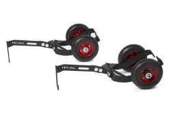 Trolleys for snowmobile skis + fixing kit