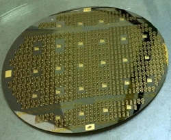 Gallium arsenide semiconductor wafers with articles designed from standard library items GA05-D-L-01
