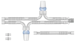 Respiratory devices for joint use with anaesthetic and resuscitation equipment, version: p