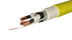 High voltage flexible power cables with copper conductors with rubber insulation for 6 kV grade KGPE-XL