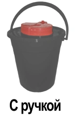 Container for collection, storage, transport and disposal of barbed-cutting waste MK-04-SS according to TU 9398-001-44941910-201
