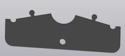 M03-C8-20-031137 - A - Rotor frame cover element 2