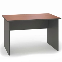 E12 Desk table from the office furniture set "Strategy", available in 2 textures: N.Milano and Grey.
