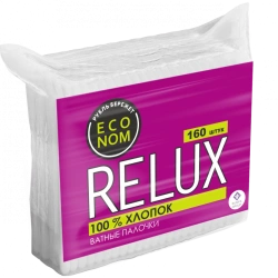 RELUX cotton buds (pack) 1/160/36
