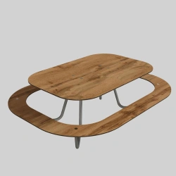 Set of outdoor furniture