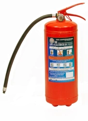 Powder fire extinguisher OP-4(h)-AVCE-01 "KARELPOZHLINIA-4"