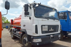 Tank truck type GRM5 modification 36150-0000011 on chassis MAZ 437121, MAZ 4371C0