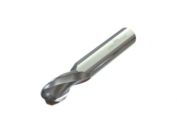 Tungsten carbide end mill with spherical face for light alloys SL 658-20-42-105-C20