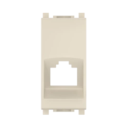 CADUCEUS ALING Experience Adapter for Keystone RJ12/RJ45, 1M, beige, Art. no. 74201.9