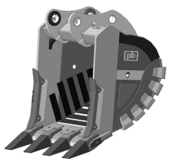 RDX-72.19d-J60(5)WS reinforced rock bucket