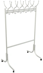 Floor coat rack on wheels M 11