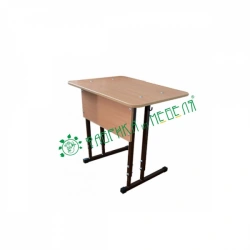 Pupil's desk Smartnik 1-seater adjustable with table top tilt angle, article no. 50008