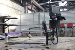 CNC plasma cutting machine of "Plazmacroy" trade mark "Master" series model 2500