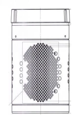 Inner sleeve of turbulator 416-1-A