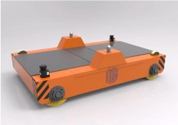Railway-type floor standing industrial vehicles: specialised goods trolley TAGARKA SAGV