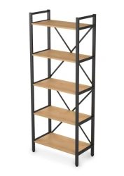Metal shelving unit of "Arredo" series labelled "ALSAV" (ALSAV)