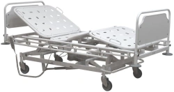 Medical bed KM-2 "DZMO" according to TU 9452-059-07614107-2011 in version 1 - a bed with a bed made of perforated sheet with an