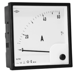 Panelboard microammeter, milliammeter, ammeter and voltmeter: version E42703