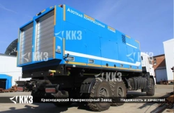Mobile nitrogen compressor station TGA-7/101C90