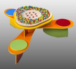 Didactic table "Carousel"