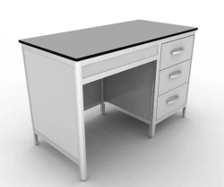 Single-desk medical table with three drawers (Art. SL-020)