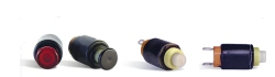 Push-button single-pole push-button with NC contacts