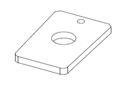 20-030683 Rotor pole top plate