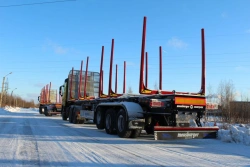 Semi-trailer SH-361 three-axle sorting trailer