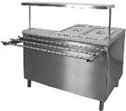 Electric marmite, combined first and second courses, type MEK-1