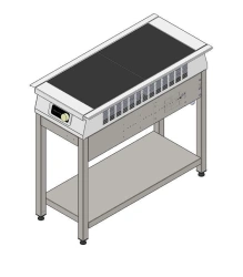 Electric induction cooker PEI-2 island, "NEW ENERGY" trade mark