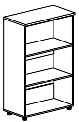 Filing cabinet 4301 "Rhythm" series