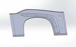 5299230-5402505-51/C Front right-hand arch panel