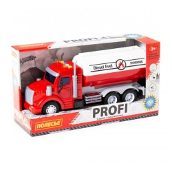 "Pro", Tank Truck with Inertia (Light and Sound) (Red) (in box), item 86464