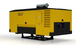 Compressor station on wheeled chassis based on screw compressors KV-25/16P