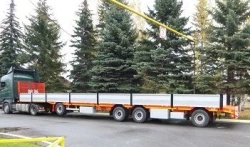 Semitrailers low-loading four-axle com. nam. 994214 (modifications from 994214-00 to 994214-08)