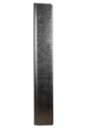 Linear metal panel "Yar'panel" -X - medium (190 x 2 470 mm) -Zinc -0,7 mm